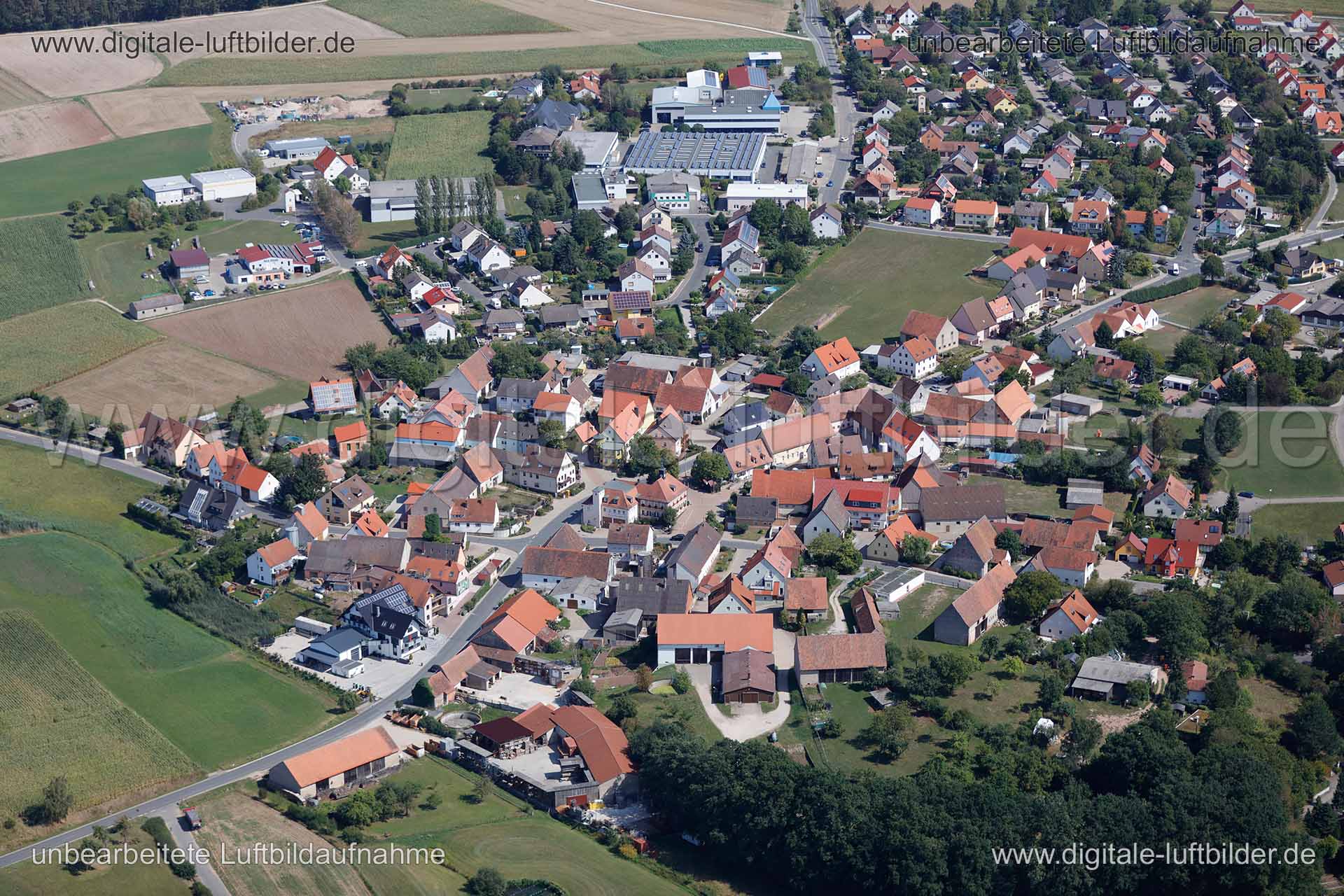 Luftbild Tuchenbach, Tuchenbach