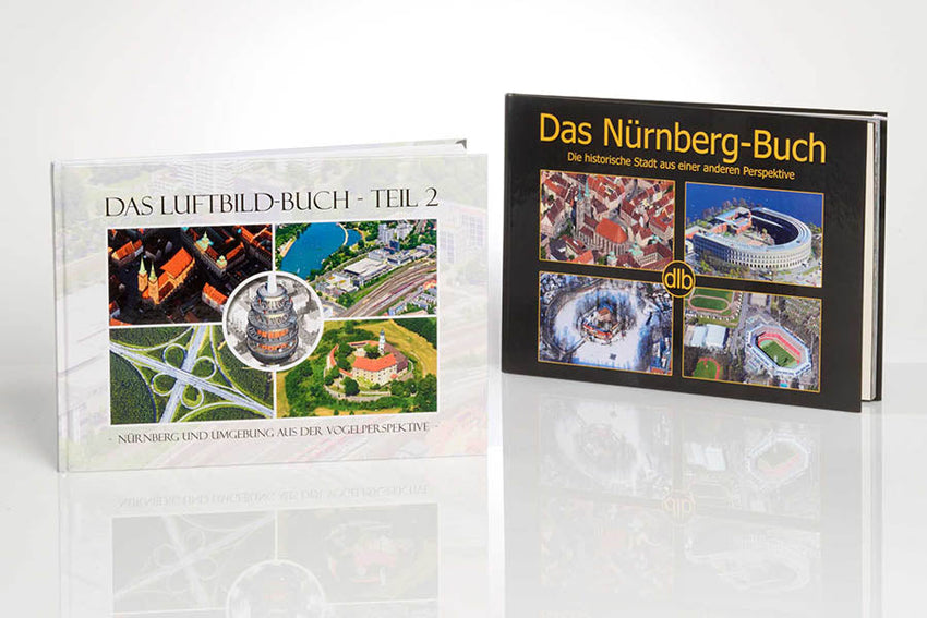 Luftbild-Bücher – Premium Fotobücher mit Luftaufnahmen aus Nürnberg und Bayern