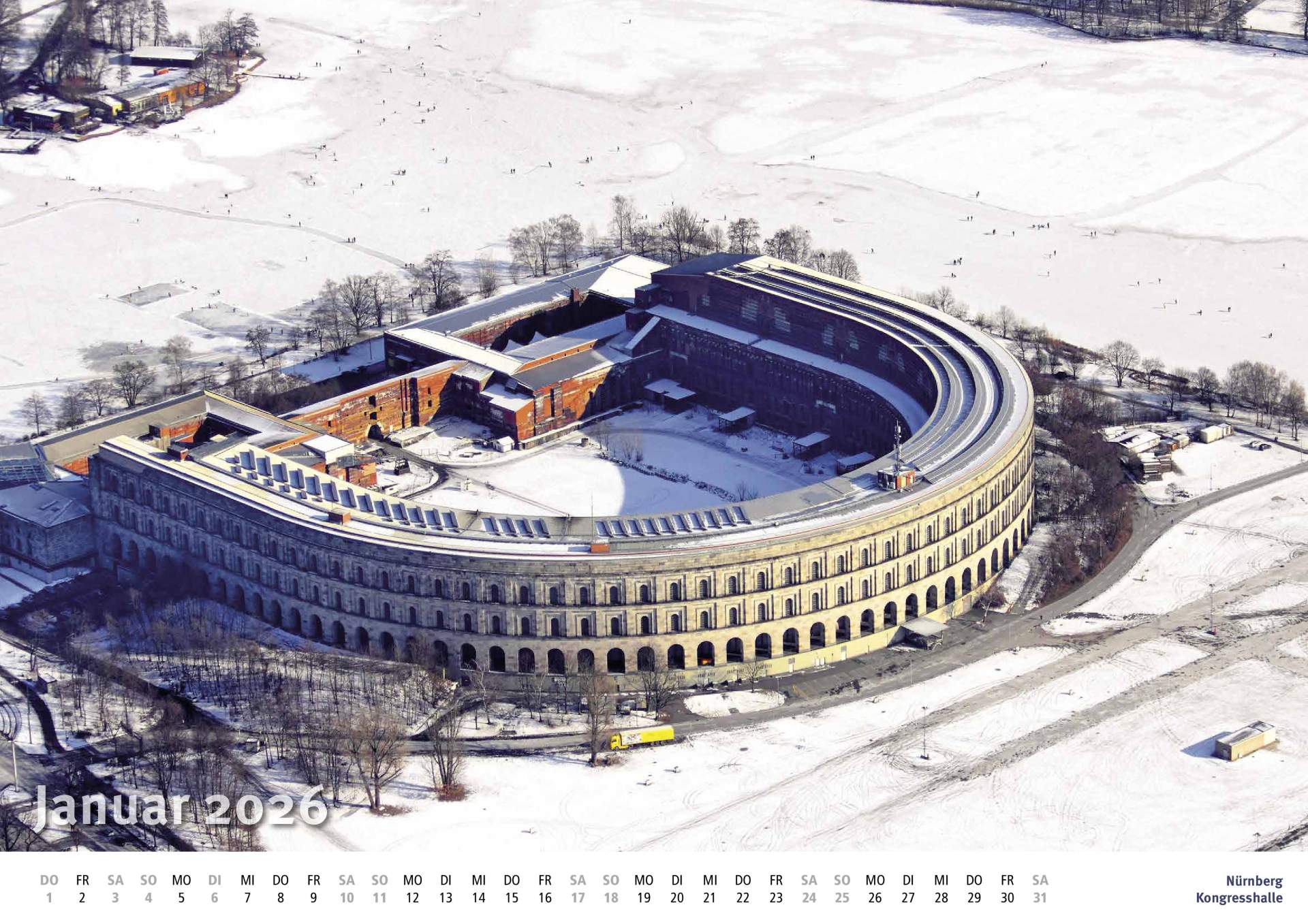 Der Luftbild-Kalender 2026 (DIN A2)