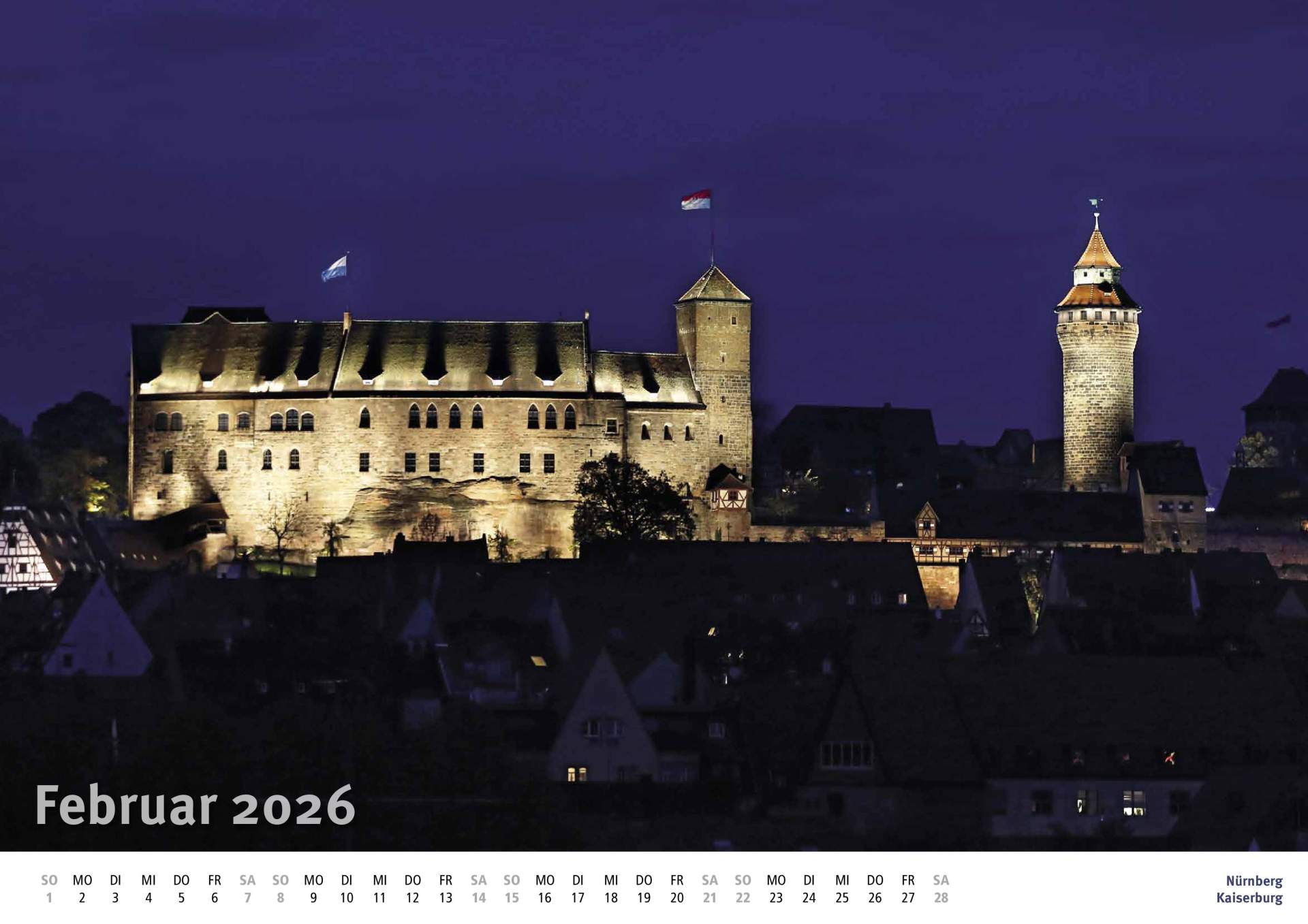 Der Luftbild-Kalender 2026 (DIN A2)