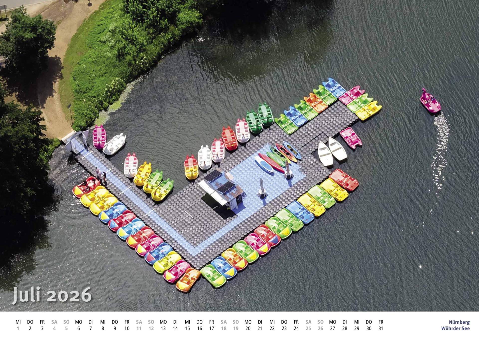 Der Luftbild-Kalender 2026 (DIN A2)