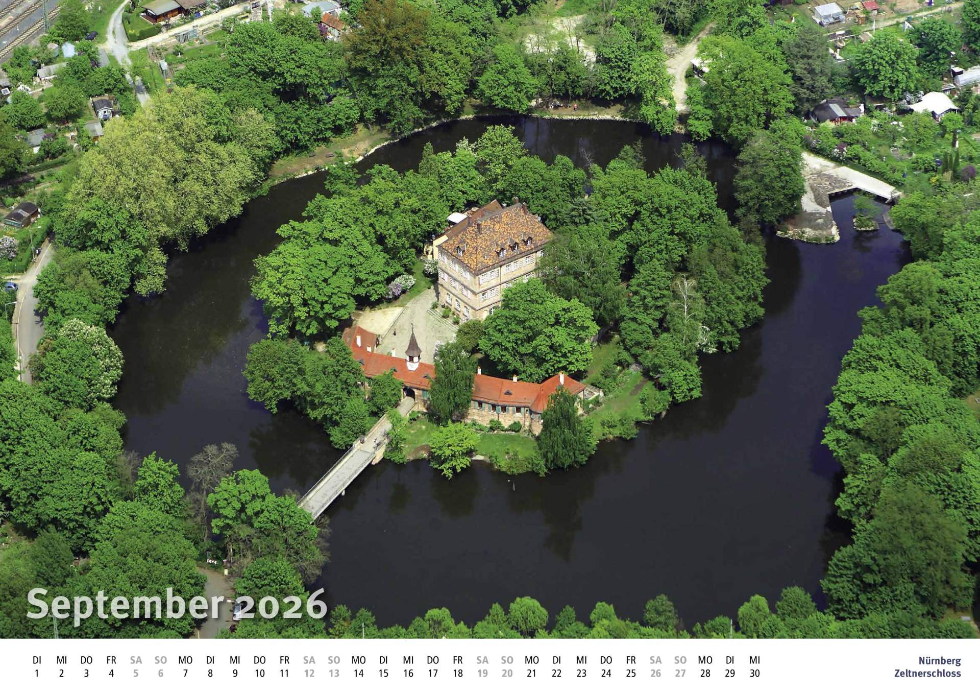 Der Luftbild-Kalender 2026 (DIN A2)