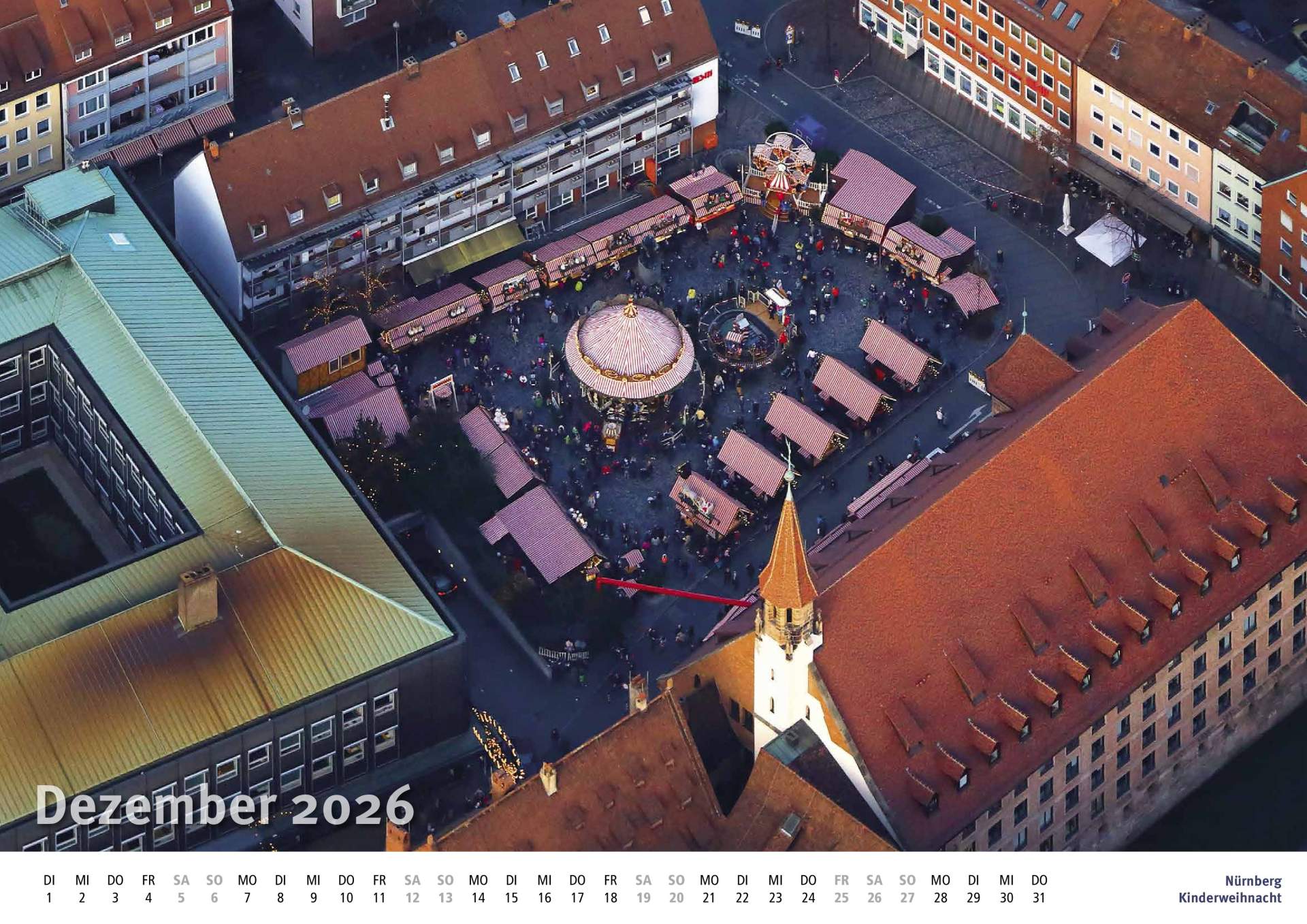 Der Luftbild-Kalender 2026 (DIN A2)