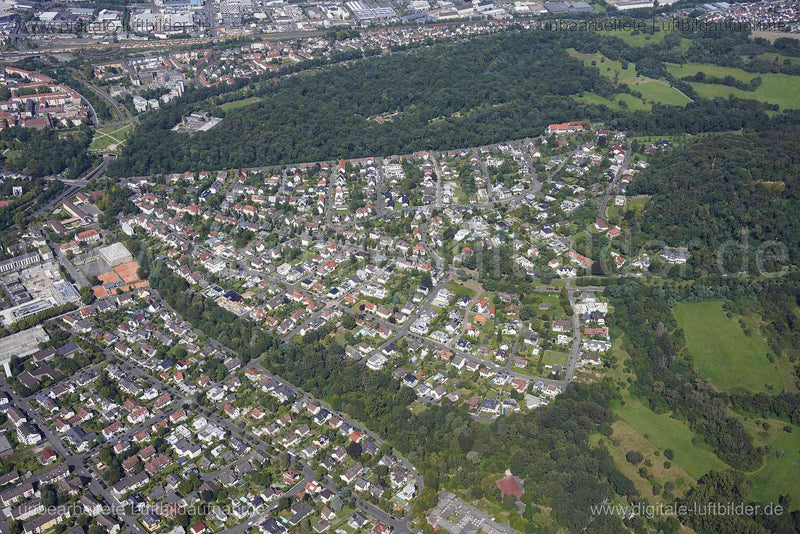 Luftaufnahme Aschaffenburg - Godelsberg in Aschaffenburg | Unterfranken, Bayern