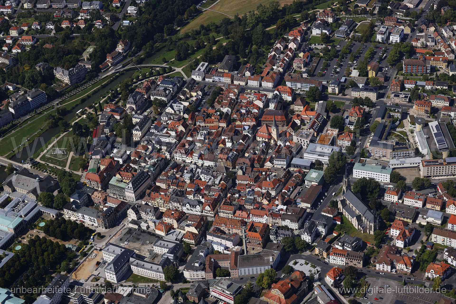 Luftaufnahme Bad Kissingen in Bad Kissingen | Unterfranken, Bayern