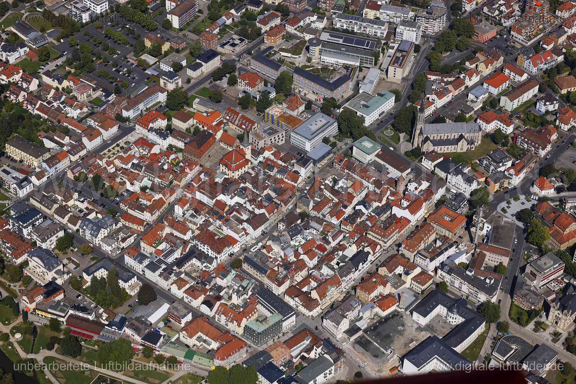 Luftaufnahme Bad Kissingen in Bad Kissingen | Unterfranken, Bayern