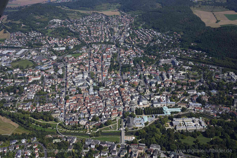 Luftaufnahme Bad Kissingen in Bad Kissingen | Unterfranken, Bayern