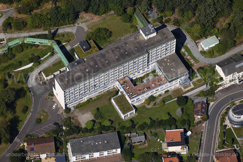 Luftaufnahme Marbachtalklinik in Bad Kissingen | Unterfranken, Bayern