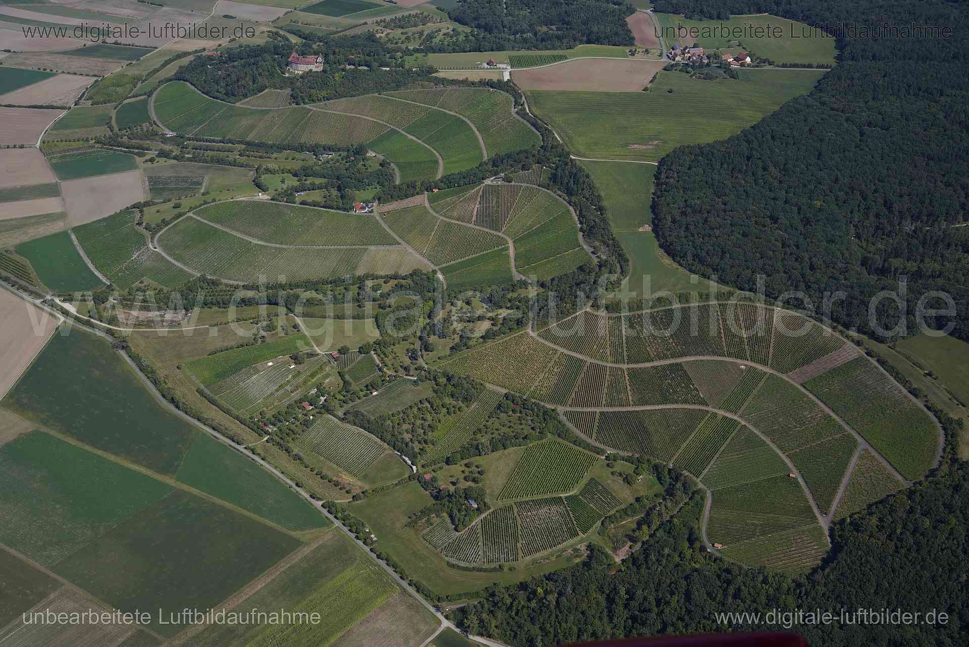 Luftaufnahme Bad Windsheim - Sonnenberg in Bad Windsheim | Mittelfranken, Bayern