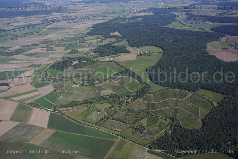 Luftaufnahme Bad Windsheim - Sonnenberg in Bad Windsheim | Mittelfranken, Bayern