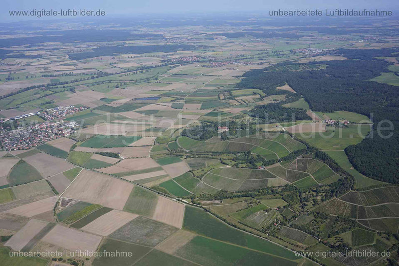 Luftaufnahme Bad Windsheim - Sonnenberg in Bad Windsheim | Mittelfranken, Bayern
