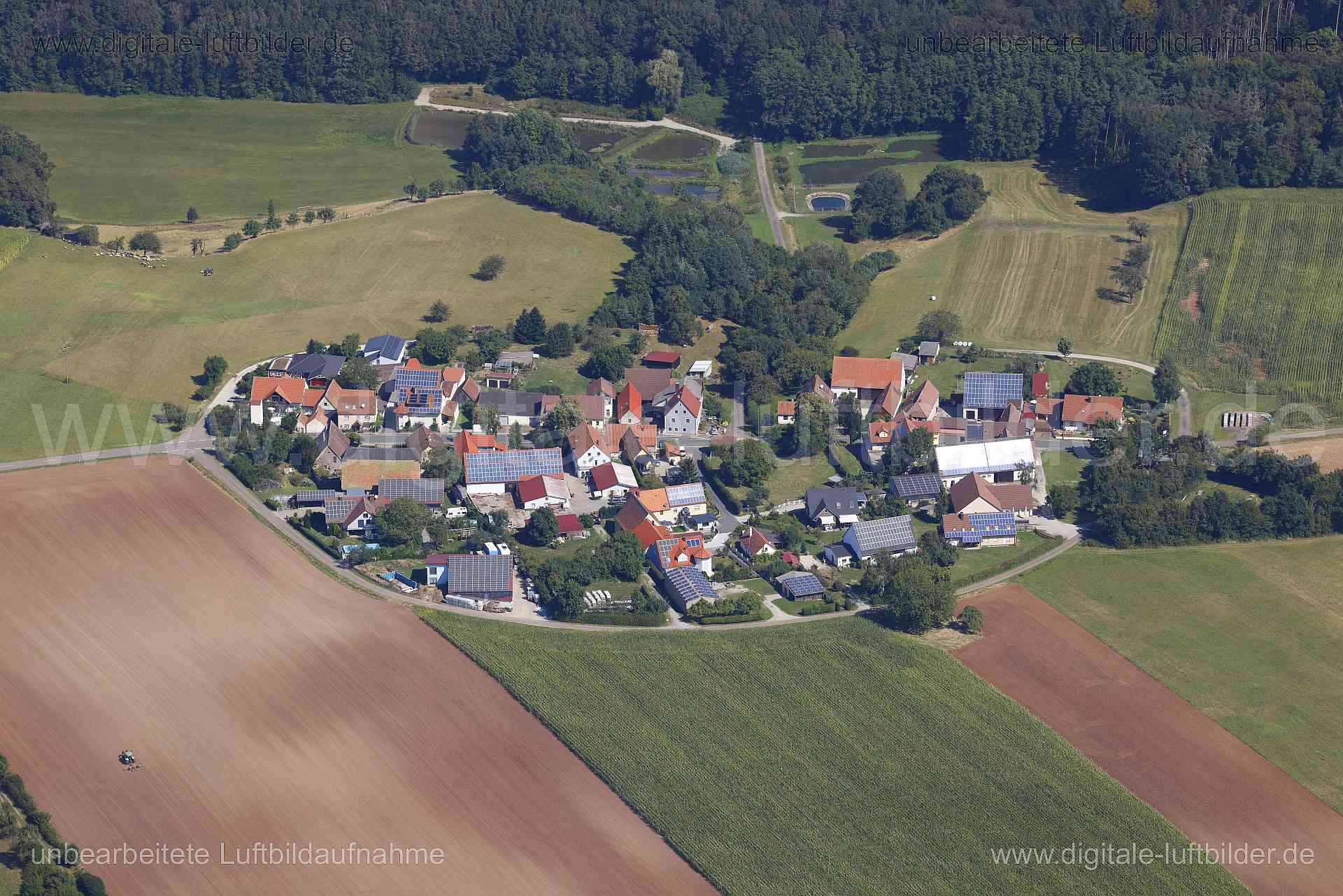 Luftaufnahme Eichelberg in Bad Windsheim | Mittelfranken, Bayern