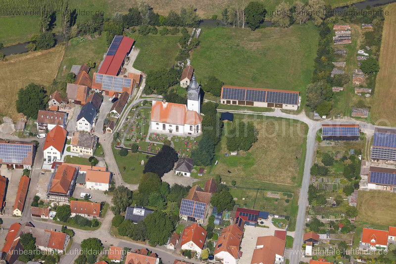 Luftaufnahme Lenkersheim in Bad Windsheim | Mittelfranken, Bayern