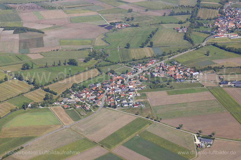 Luftaufnahme Oberndorf in Bad Windsheim | Mittelfranken, Bayern