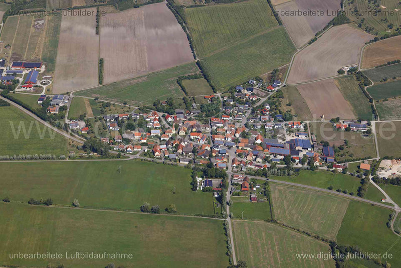 Luftaufnahme Wiebelsheim in Bad Windsheim | Mittelfranken, Bayern