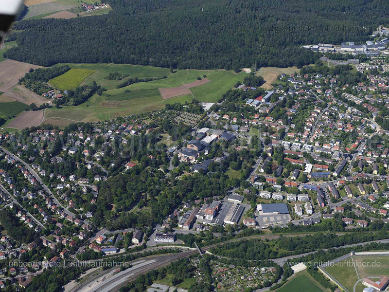 Luftaufnahme Bayreuth in Bayreuth | Oberfranken, Bayern