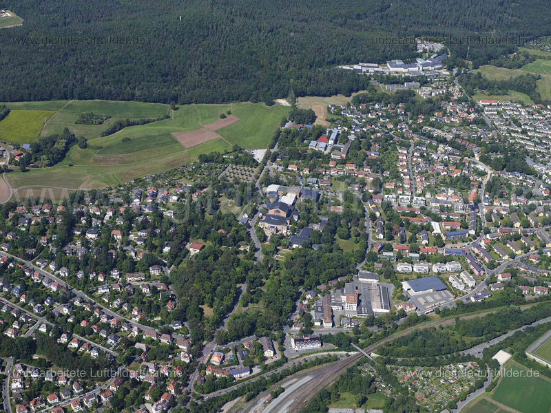 Luftaufnahme Bayreuth in Bayreuth | Oberfranken, Bayern