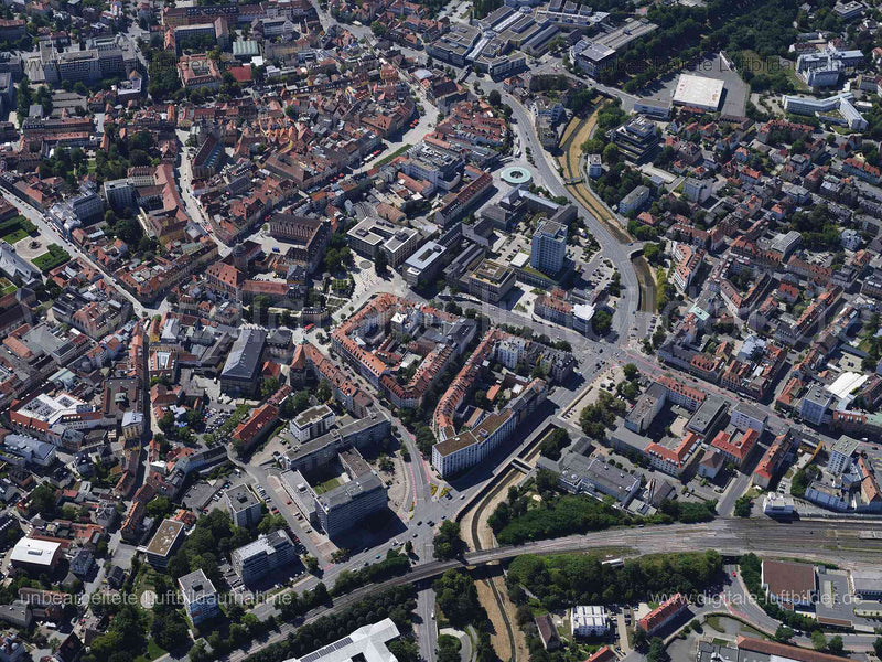 Luftaufnahme Bayreuth in Bayreuth | Oberfranken, Bayern