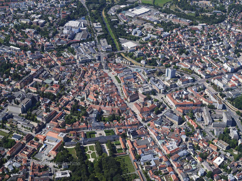 Luftaufnahme Bayreuth in Bayreuth | Oberfranken, Bayern