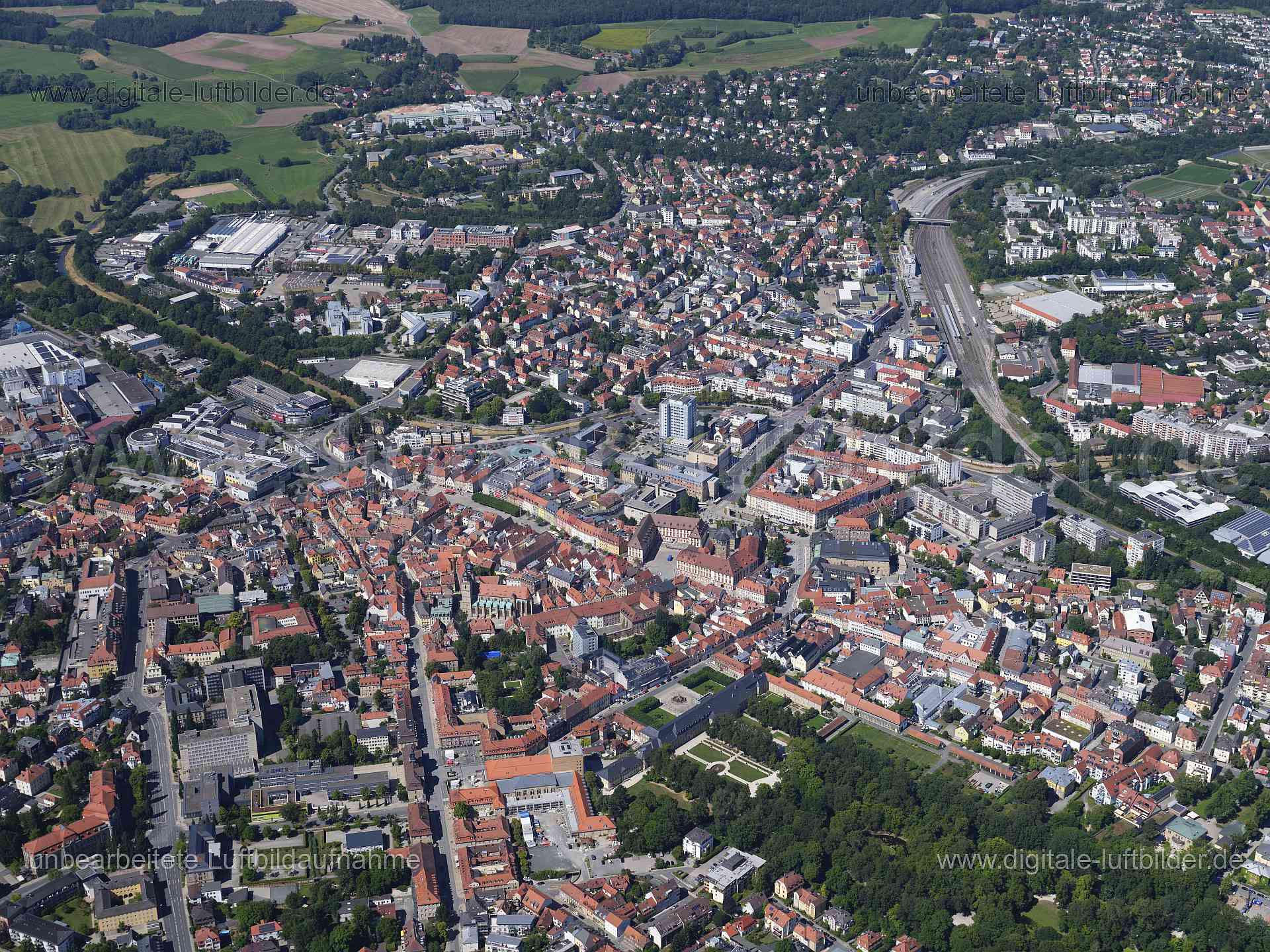 Luftbild Bayreuth