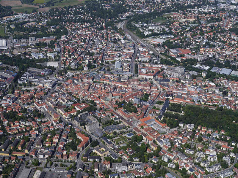 Luftaufnahme Bayreuth in Bayreuth | Oberfranken, Bayern