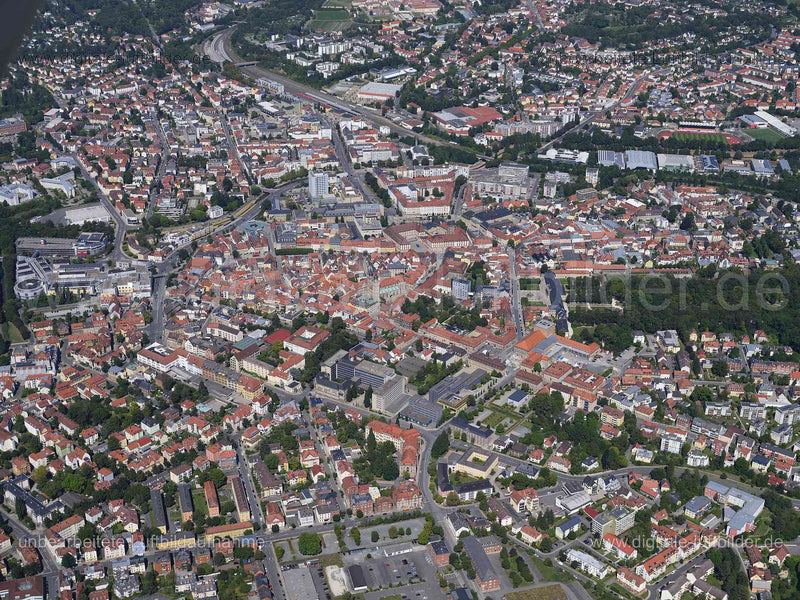 Luftaufnahme Bayreuth in Bayreuth | Oberfranken, Bayern