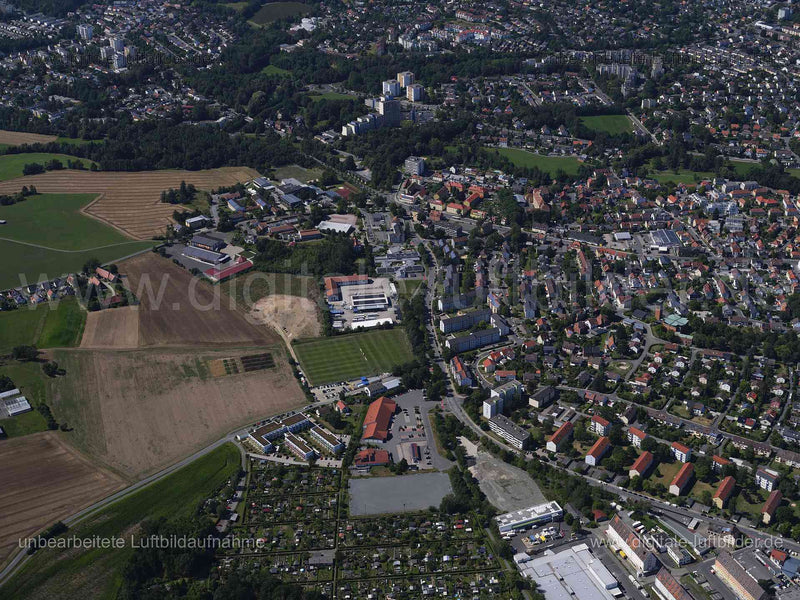 Luftaufnahme Bayreuth in Bayreuth | Oberfranken, Bayern