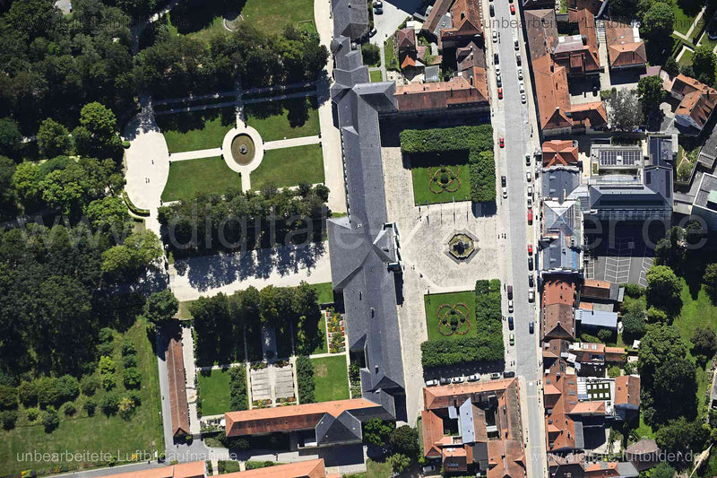 Luftaufnahme Bayreuth - Hofgarten in Bayreuth | Oberfranken, Bayern