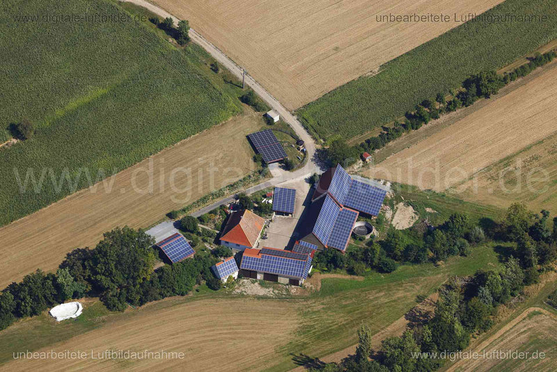 Luftaufnahme Ziegelmühle in Burgbernheim | Mittelfranken, Bayern