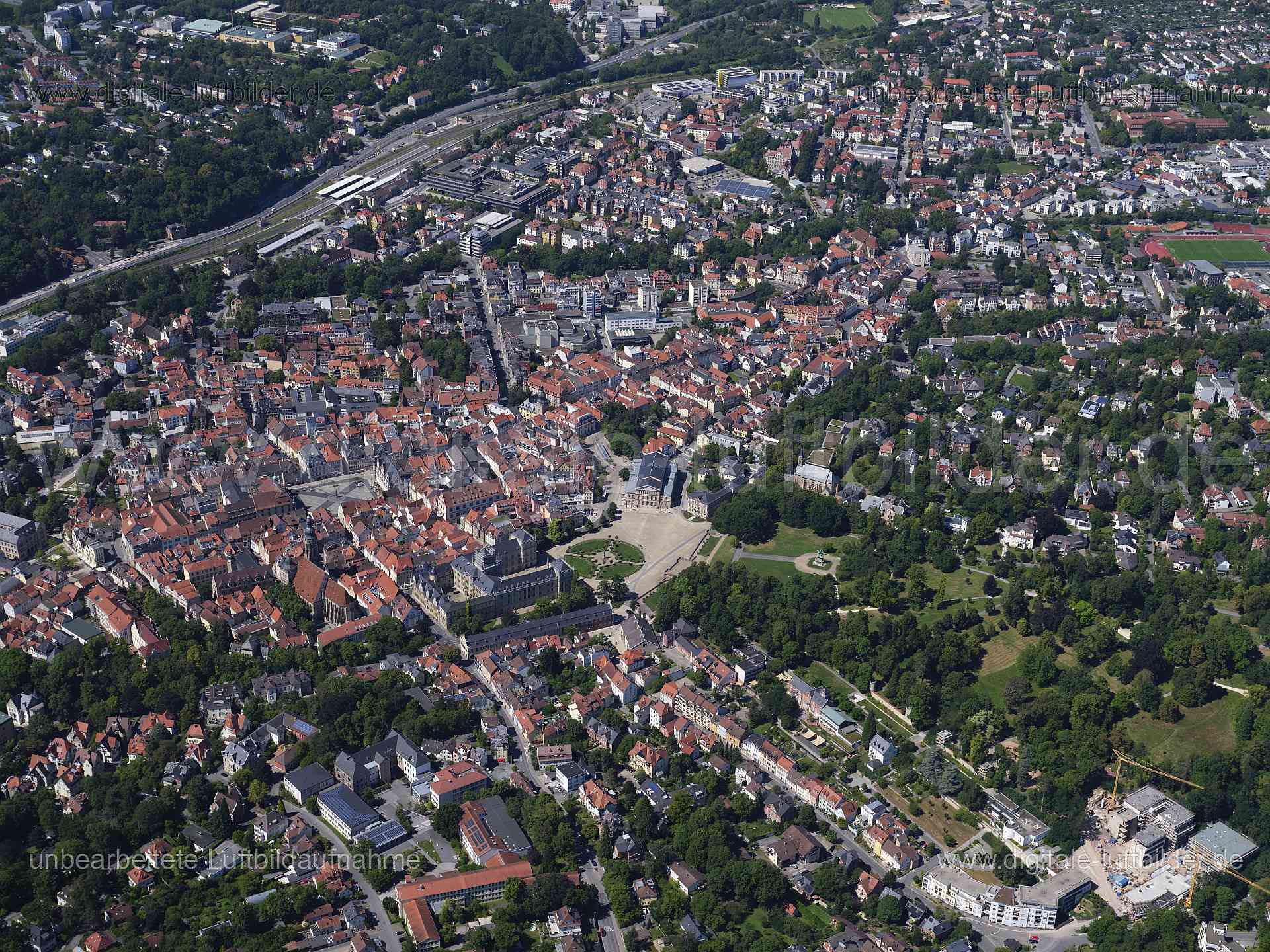Luftaufnahme Coburg in Coburg | Oberfranken, Bayern