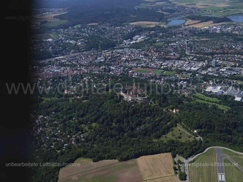 Luftaufnahme Veste Coburg in Coburg | Oberfranken, Bayern