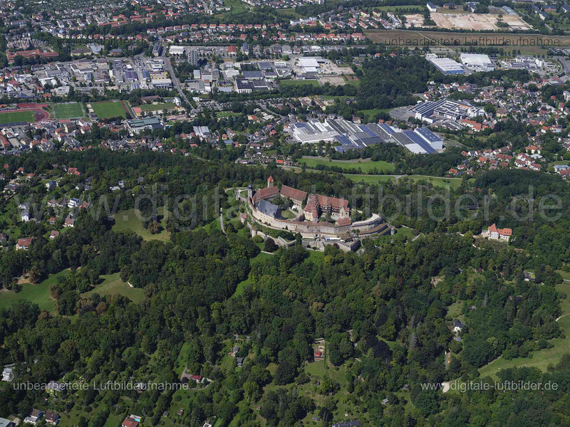 Luftaufnahme Veste Coburg in Coburg | Oberfranken, Bayern