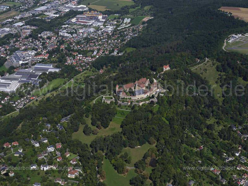 Luftaufnahme Veste Coburg in Coburg | Oberfranken, Bayern