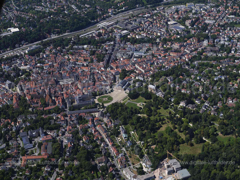Luftaufnahme Veste Coburg in Coburg | Oberfranken, Bayern