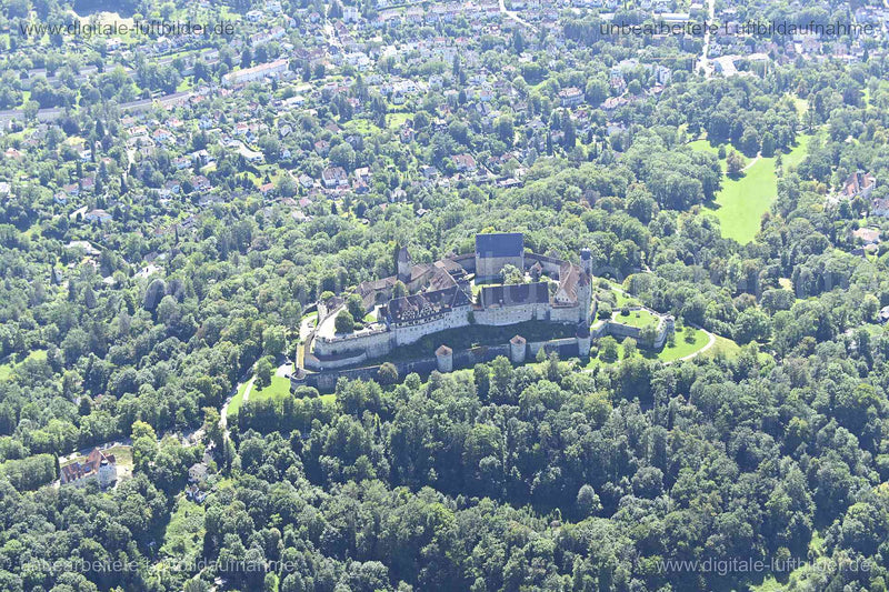 Luftaufnahme Veste Coburg in Coburg | Oberfranken, Bayern