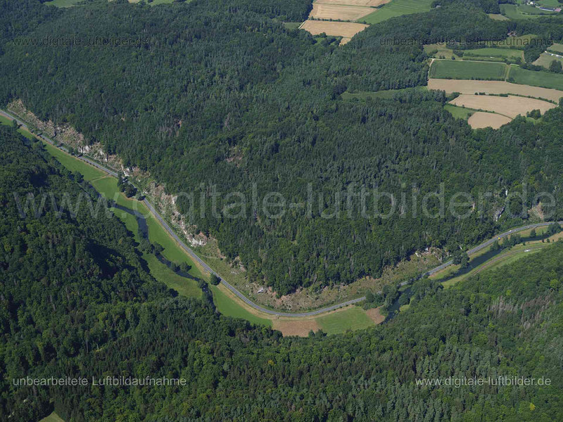 Luftaufnahme Burggaillenreuth Wiesent in Ebermannstadt | Oberfranken, Bayern