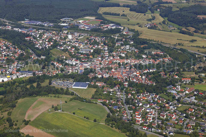 Luftaufnahme Emskirchen in Emskirchen | Mittelfranken, Bayern