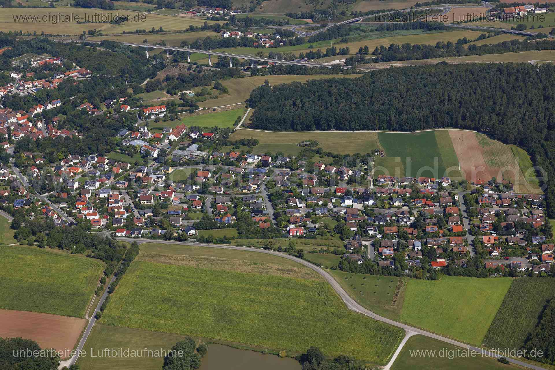 Luftaufnahme Emskirchen in Emskirchen | Mittelfranken, Bayern