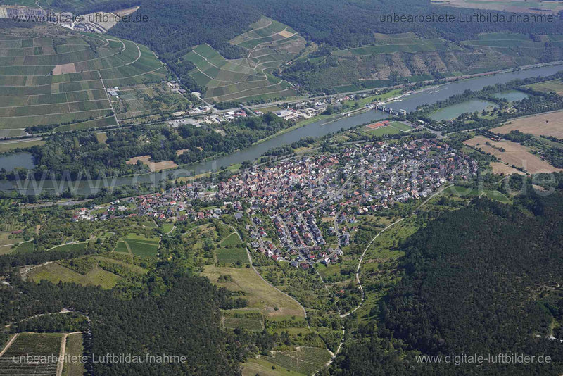 Luftaufnahme Erlabrunn in Erlabrunn | Unterfranken, Bayern