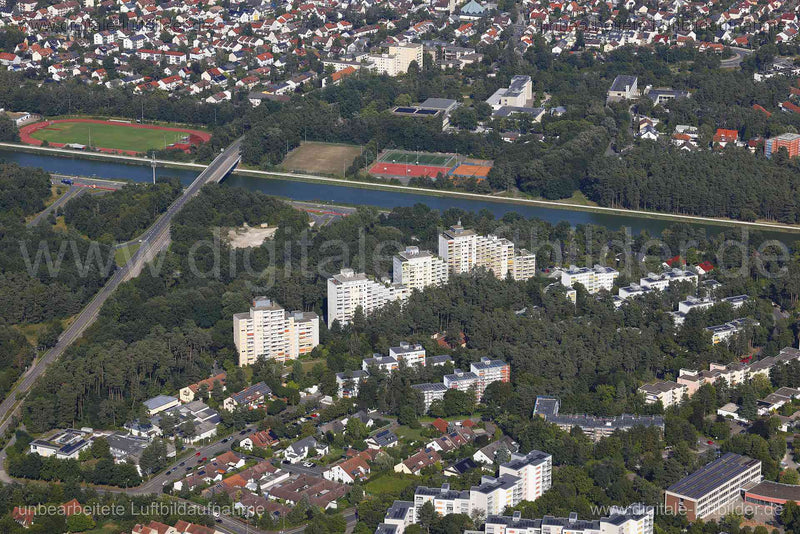 Luftaufnahme Büchenbach in Erlangen | Mittelfranken, Bayern