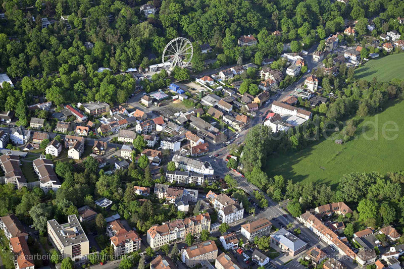 Luftaufnahme Burgberg Erlangen in Erlangen | Mittelfranken, Bayern