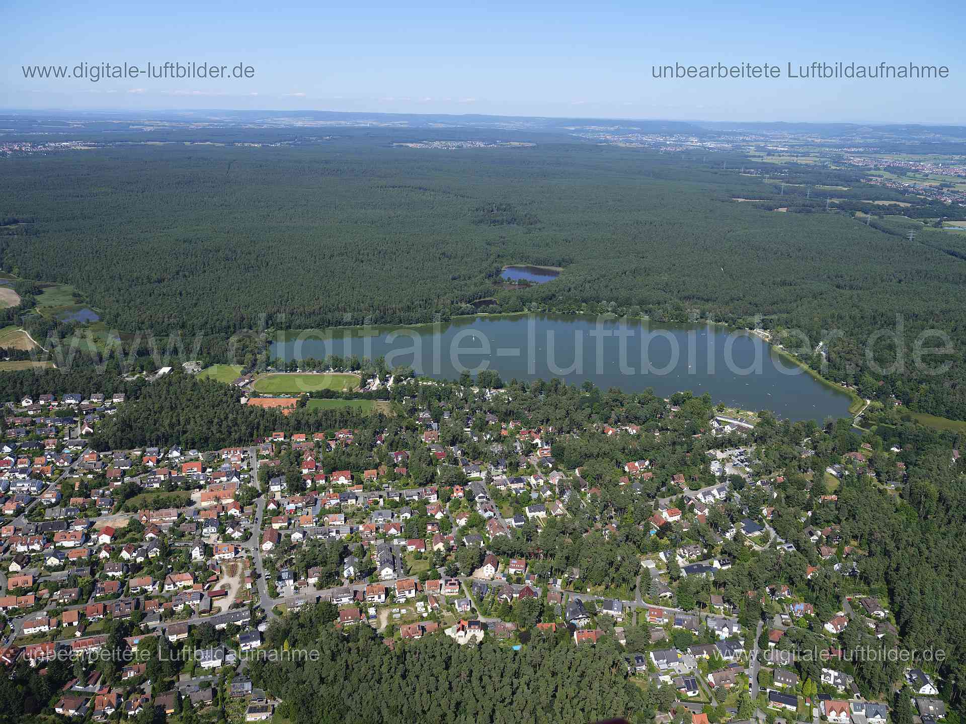 Luftaufnahme Dechsendorf in Erlangen | Mittelfranken, Bayern