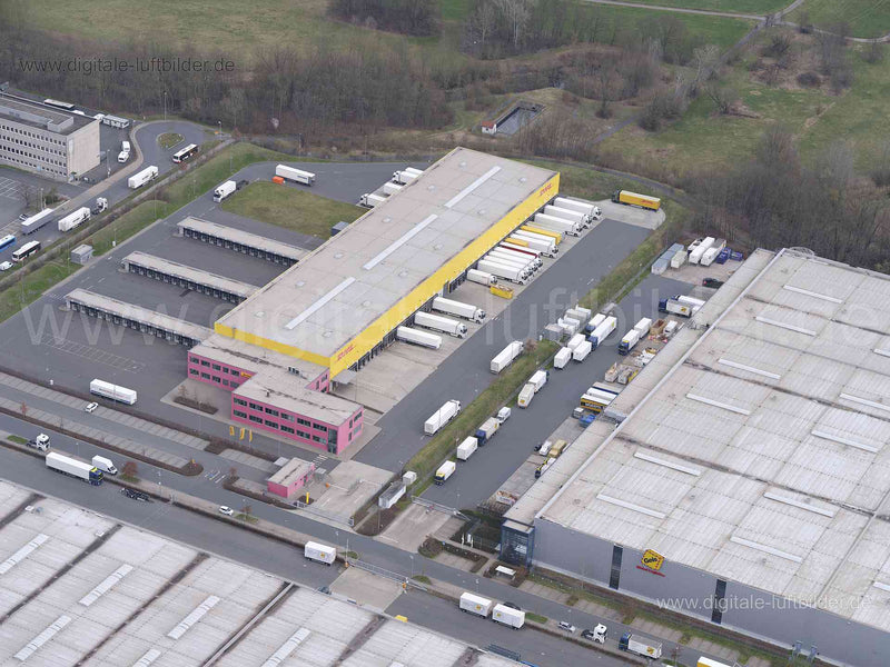 Luftaufnahme DHL Frauenaurach in Erlangen | Mittelfranken, Bayern