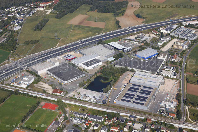Luftaufnahme Eltersdorf in Erlangen | Mittelfranken, Bayern