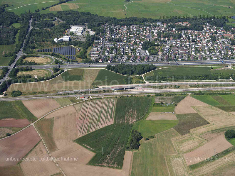 Luftaufnahme Eltersdorf in Erlangen | Mittelfranken, Bayern