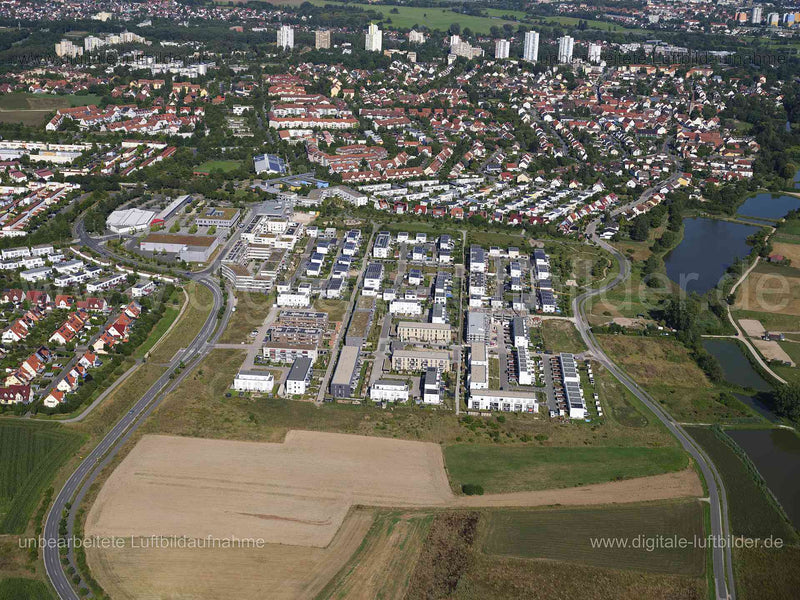 Luftaufnahme Erlangen-Büchenbach in Erlangen | Mittelfranken, Bayern