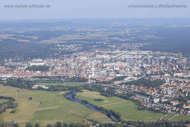 Luftaufnahme Erlangen in Erlangen | Mittelfranken, Bayern