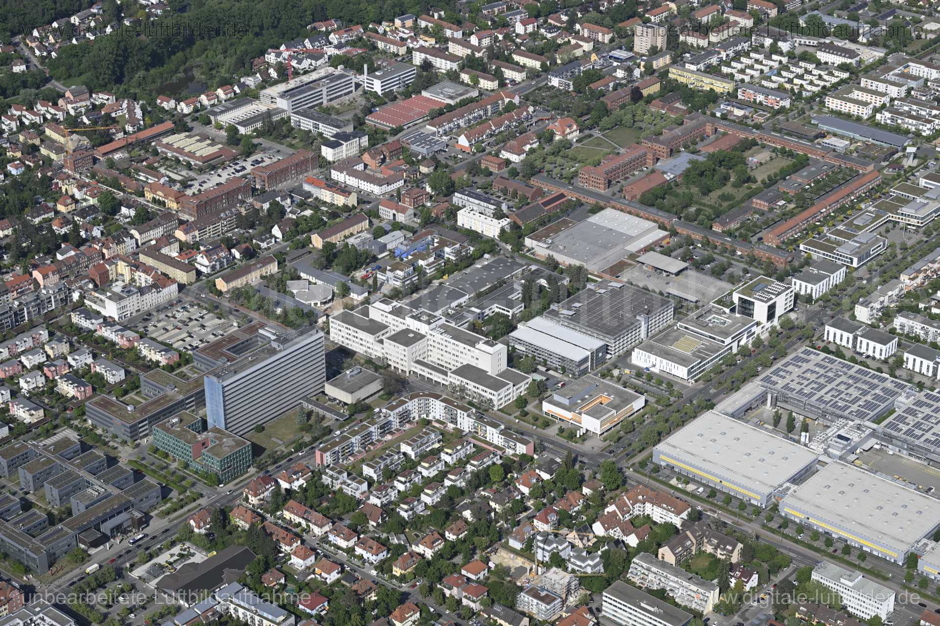 Luftaufnahme Erlangen in Erlangen | Mittelfranken, Bayern