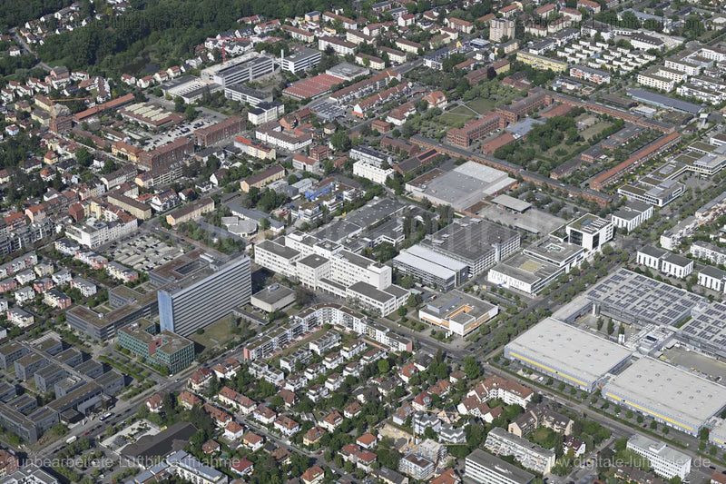 Luftaufnahme Erlangen in Erlangen | Mittelfranken, Bayern