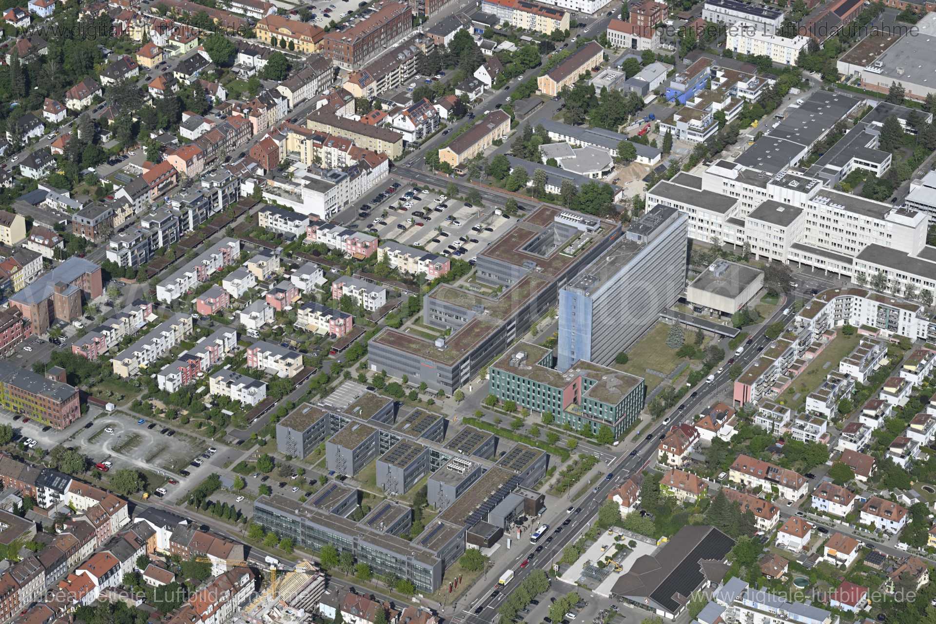 Luftaufnahme Erlangen in Erlangen | Mittelfranken, Bayern